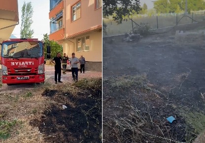 Seydişehir'de Erken Müdahale ile Yangın Büyümeden Önlendi