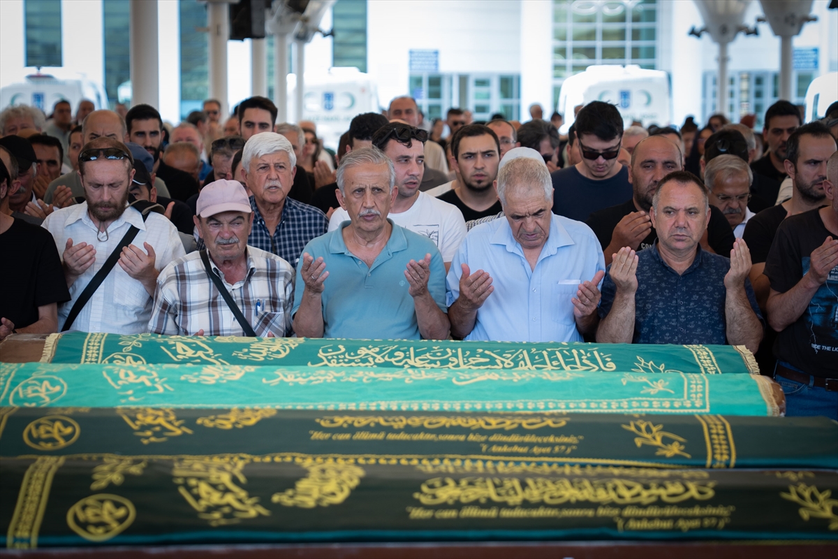 Ankara'da çıkan yangında hayatını kaybeden güvenlik görevlisinin cenazesi toprağa verildi