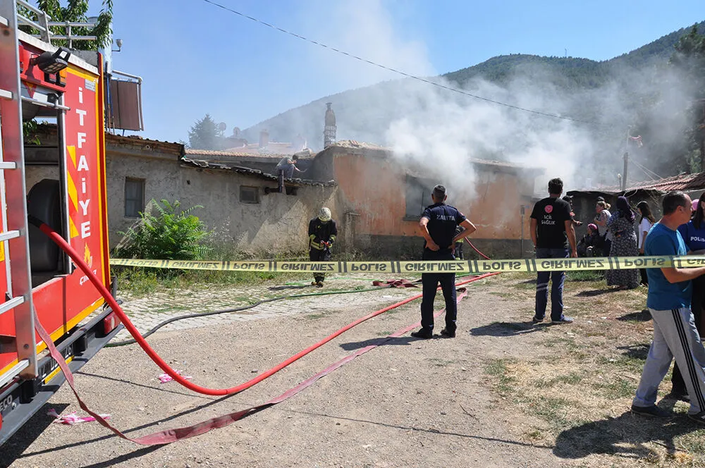 Akşehir'de Çıkan Yangında 1 Can Kaybı