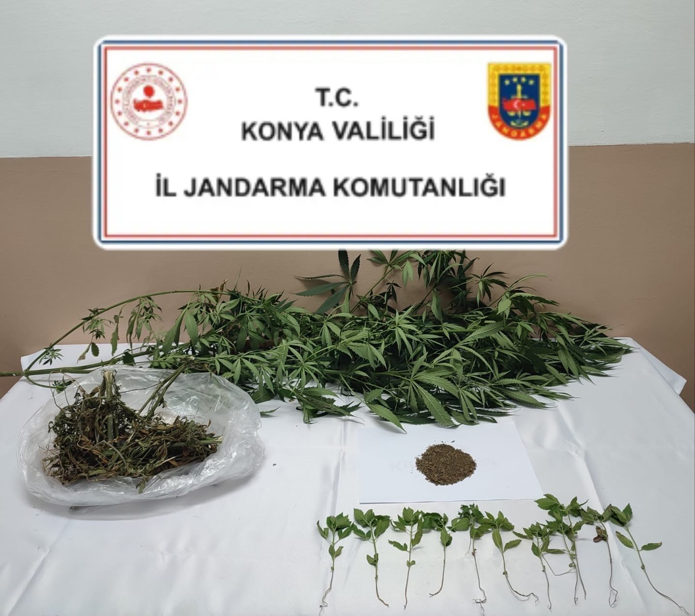 Konya'da Jandarma Ekiplerinden Büyük Operasyon: Silah ve Uyuşturucu Ele Geçirildi