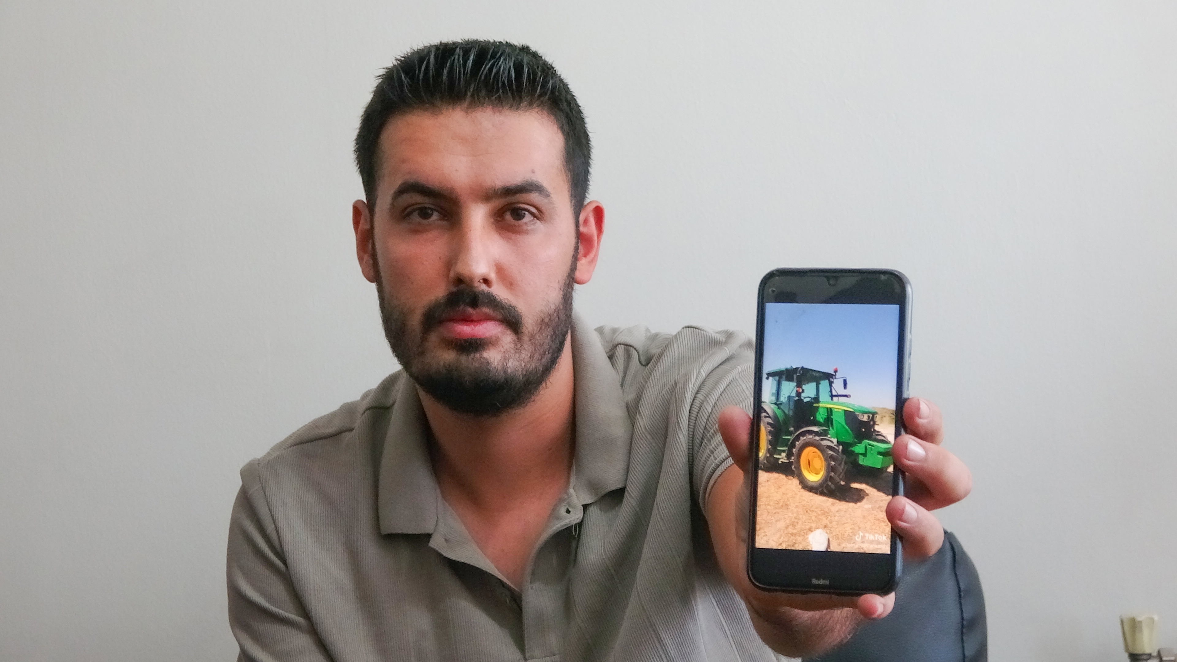 Konya-Sosyal medyada video izlerken çalınan traktörünü buldu