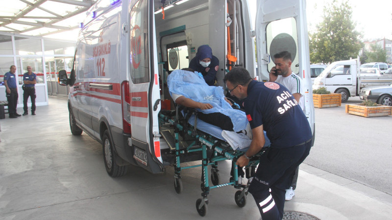 Beyşehirde akrabası tarafından silahla vurulan kişi yaralandı