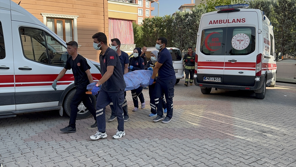 KONYA -Yatalak kadın, eşinin cesediyle 1 hafta aynı odada kalmış