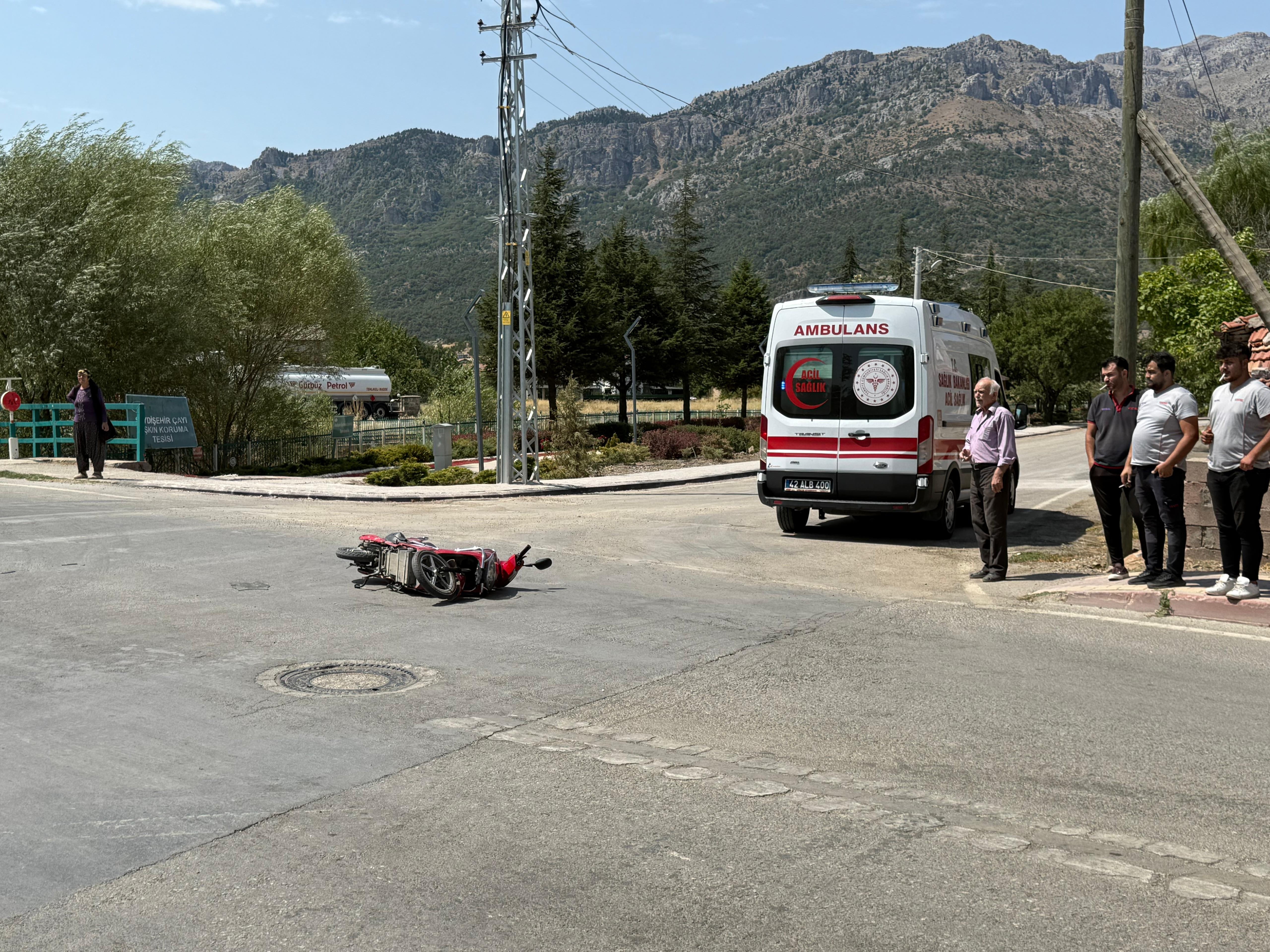 Seydişehir'de Trafik Kazası: 2 Yaralı