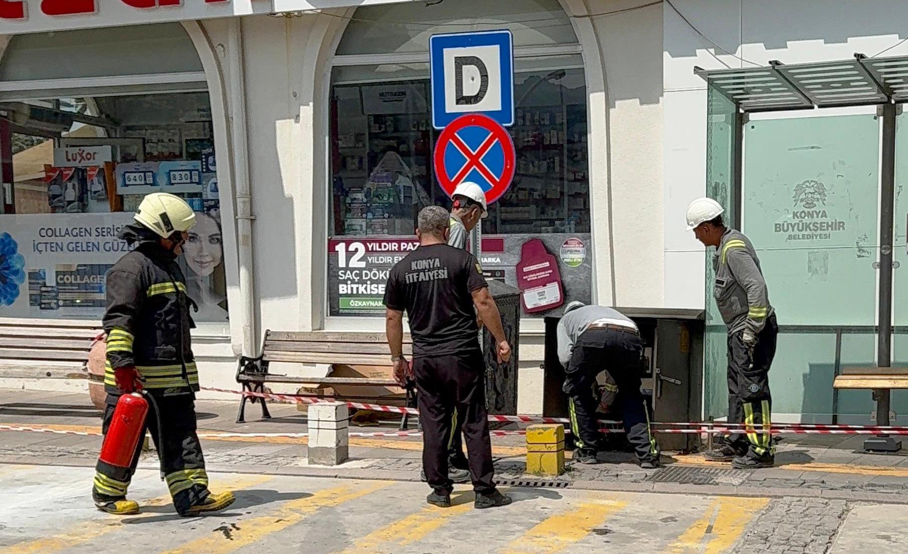 Seydişehir'de Elektrik Dağıtım Kutusunda Patlama: Yangın Korku Yarattı
