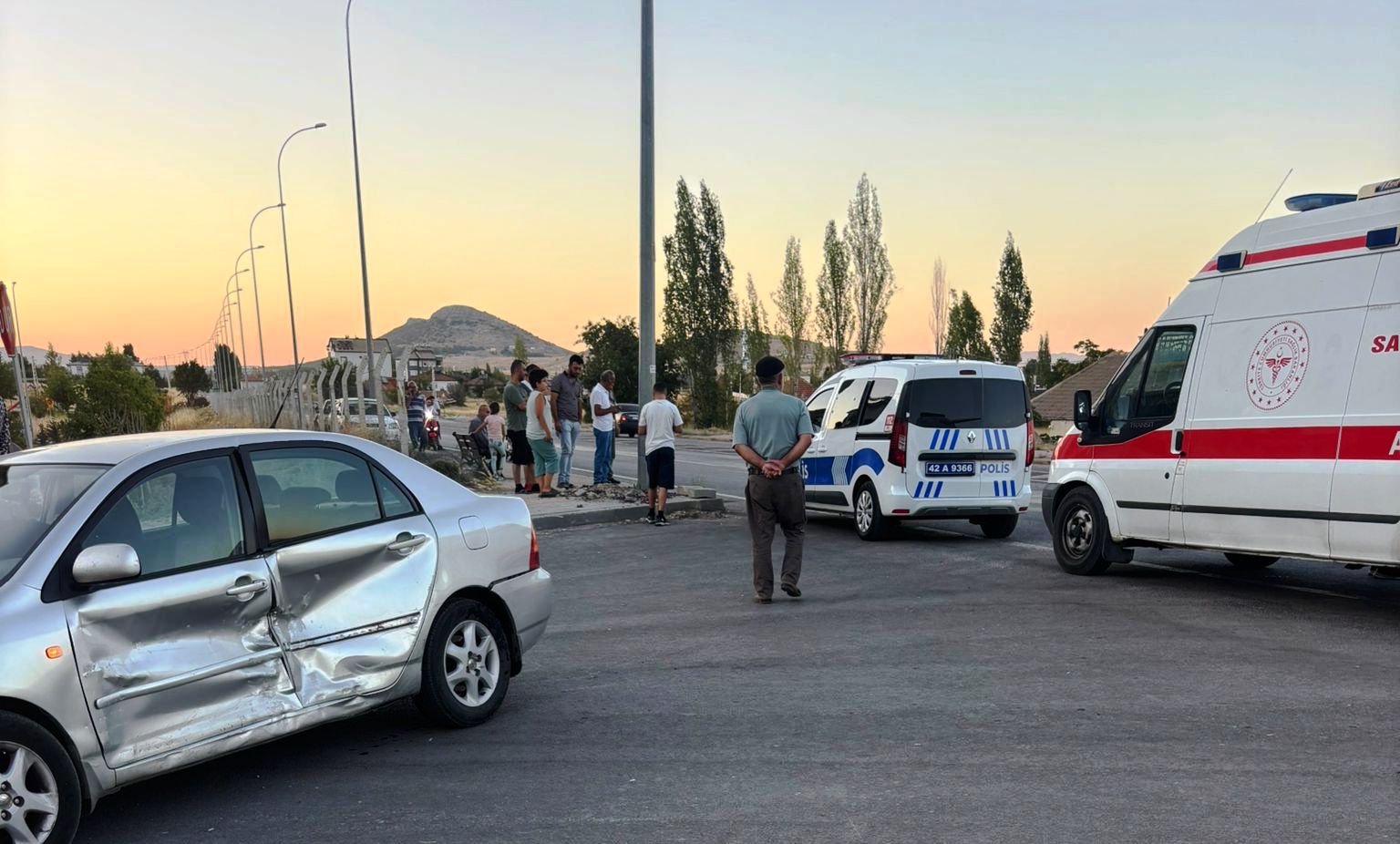 Seydişehir'de Trafik Kazası: 2 Yaralı