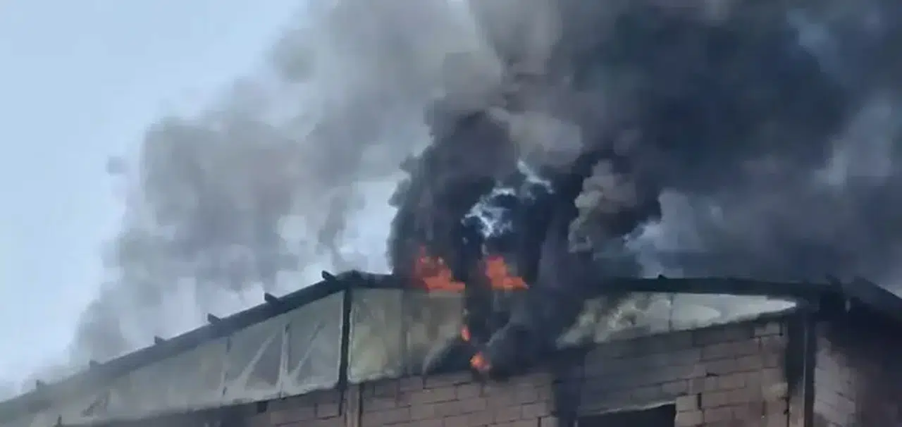 Beyşehir'de mobilya atölyesinde çıkan yangın söndürüldü