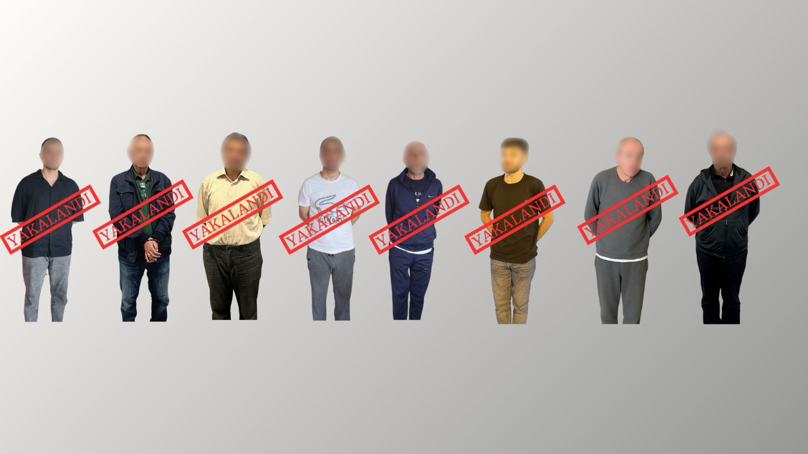 Ulusal ve uluslararası seviyede aranan 8 suçlu Türkiye'ye getirildi