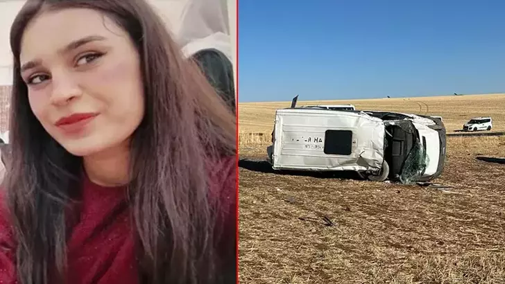 Diyarbakır - Şarampole devrilen servis minibüsünde yaralanan liseli İlaynur, kurtarılamadı