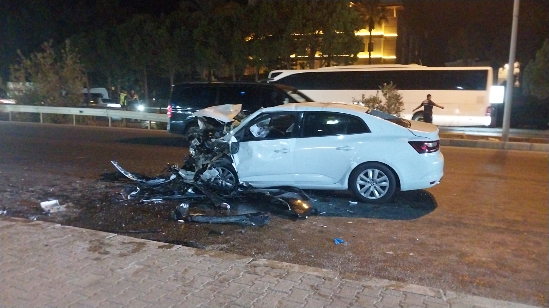 Manavgatta Trafik kazası: 2 ölü, 2 yaralı