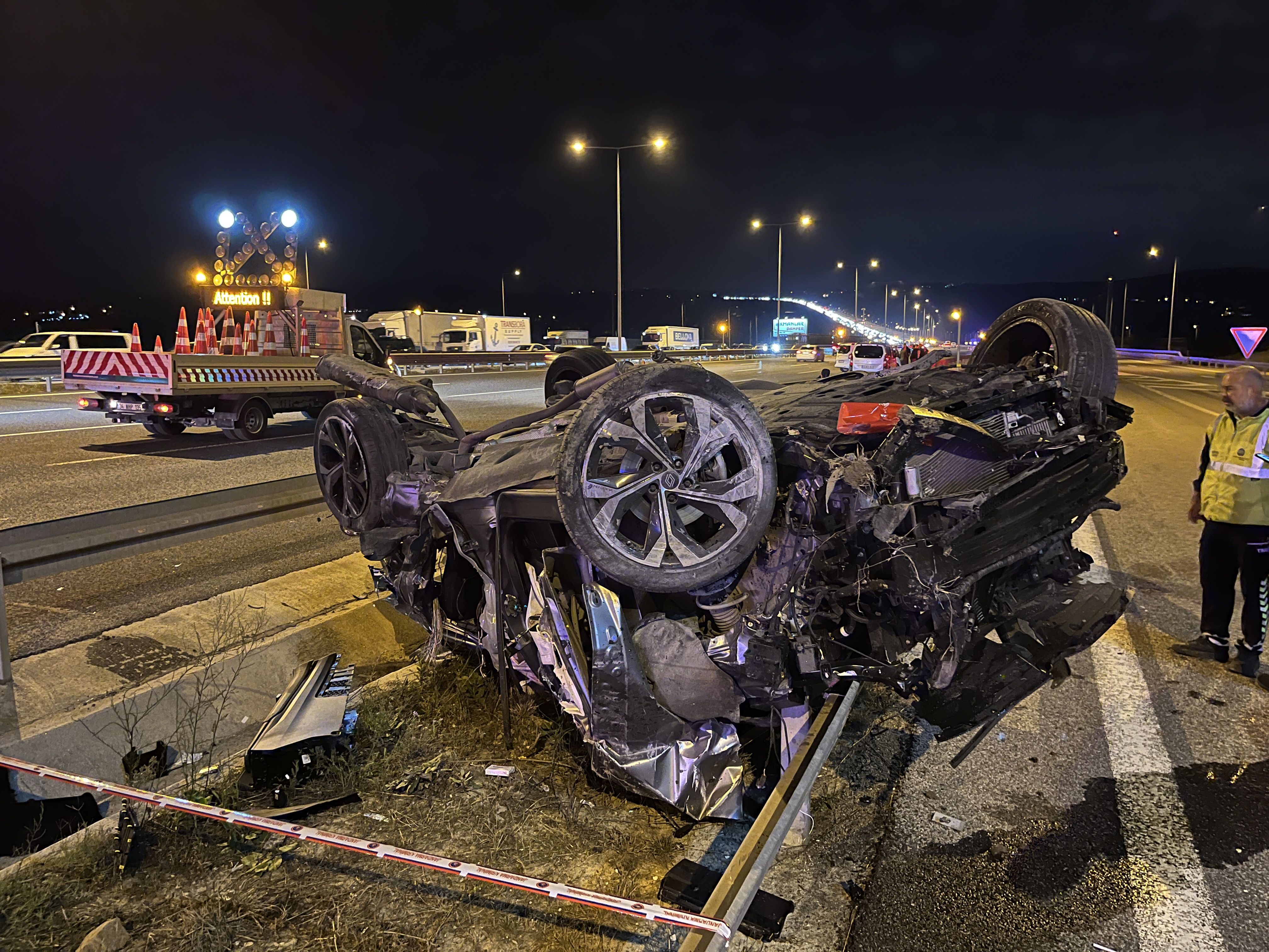 Kuzey Marmara’da otomobil ile cip çarpıştı; 2 ölü, 5 yaralı 