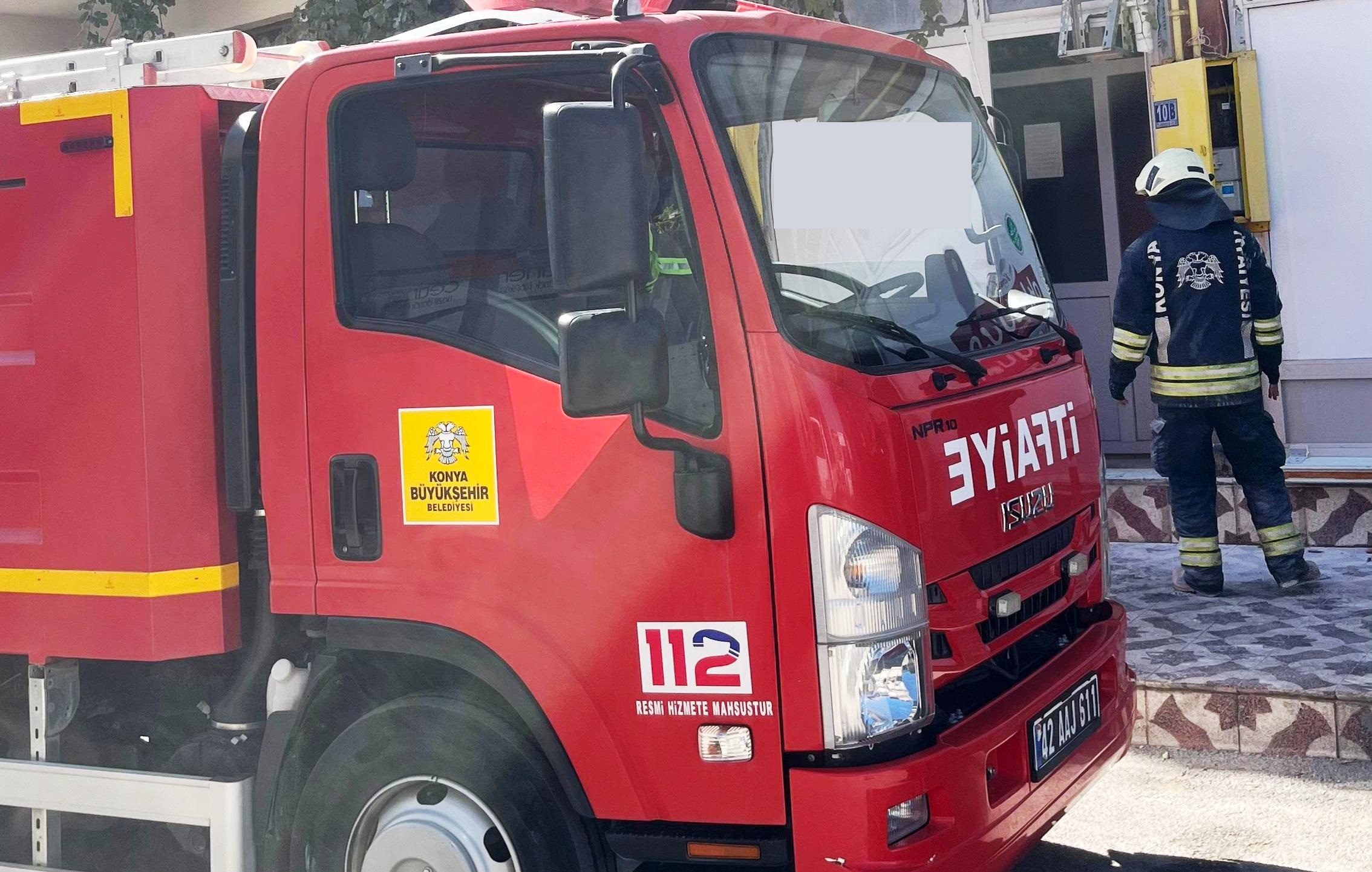  Seydişehir'de İş Yerinde Yangın Paniği