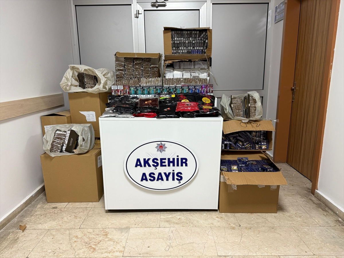 Konya'da kaçakçılık operasyonunda yakalanan 2 şüpheliden 1'i tutuklandı