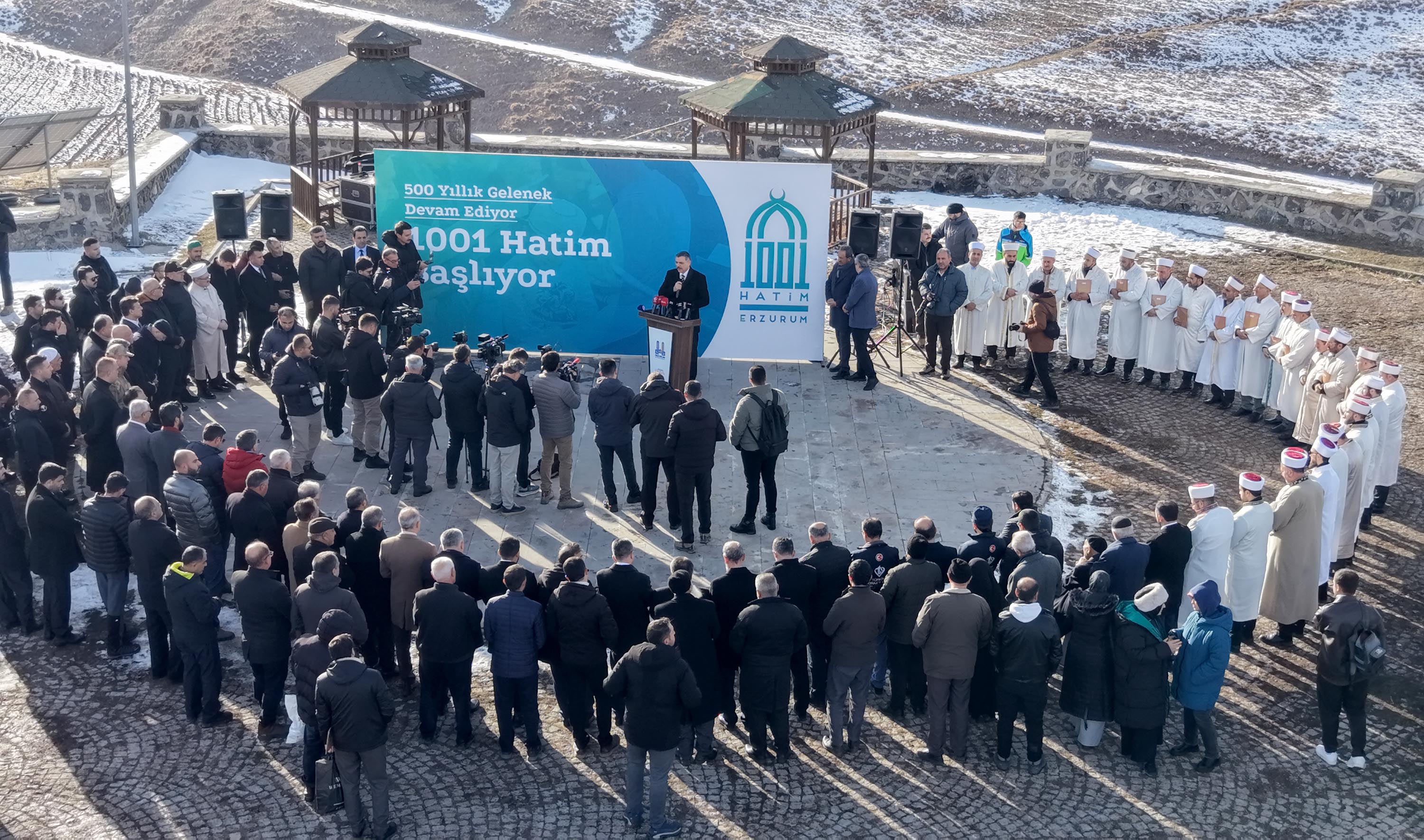 Erzurum- '1001 Hatim' geleneği, 492'nci kez Erzurum'da başladı