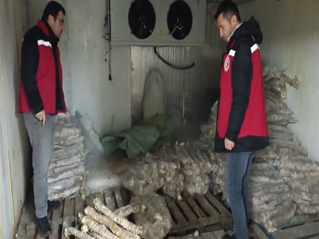 Ankara- Manisa’da değeri 4 milyon lira olan bozulmuş kokoreç ele geçirildi