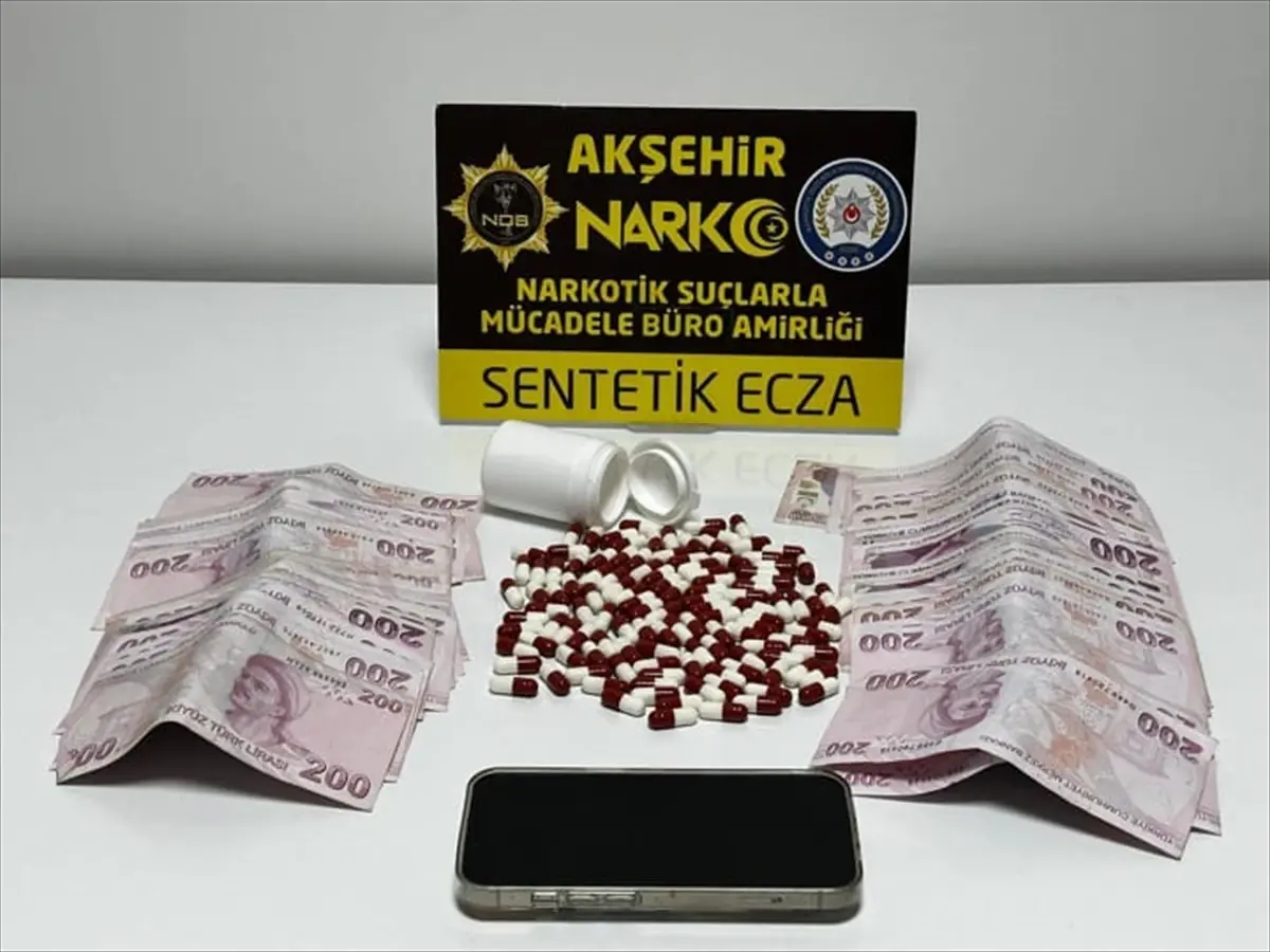 Konya'daki uyuşturucu operasyonunda yakalanan iki şüpheliden biri tutuklandı