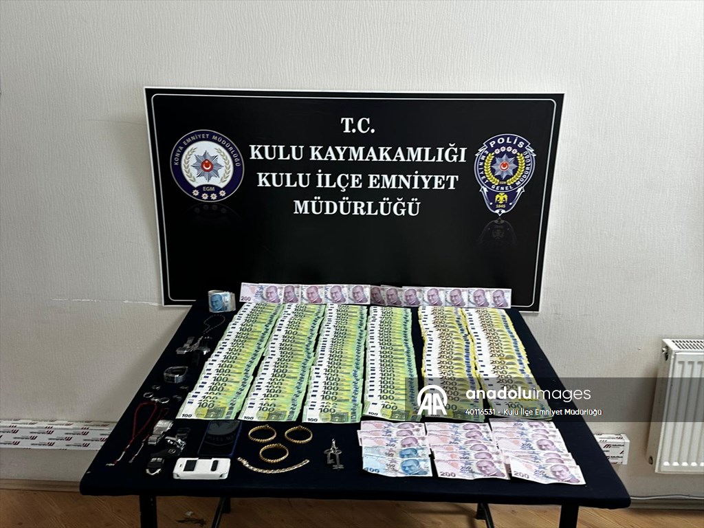 Konya’daki hırsızlık şüphelisi Aksaray’da yakalandı