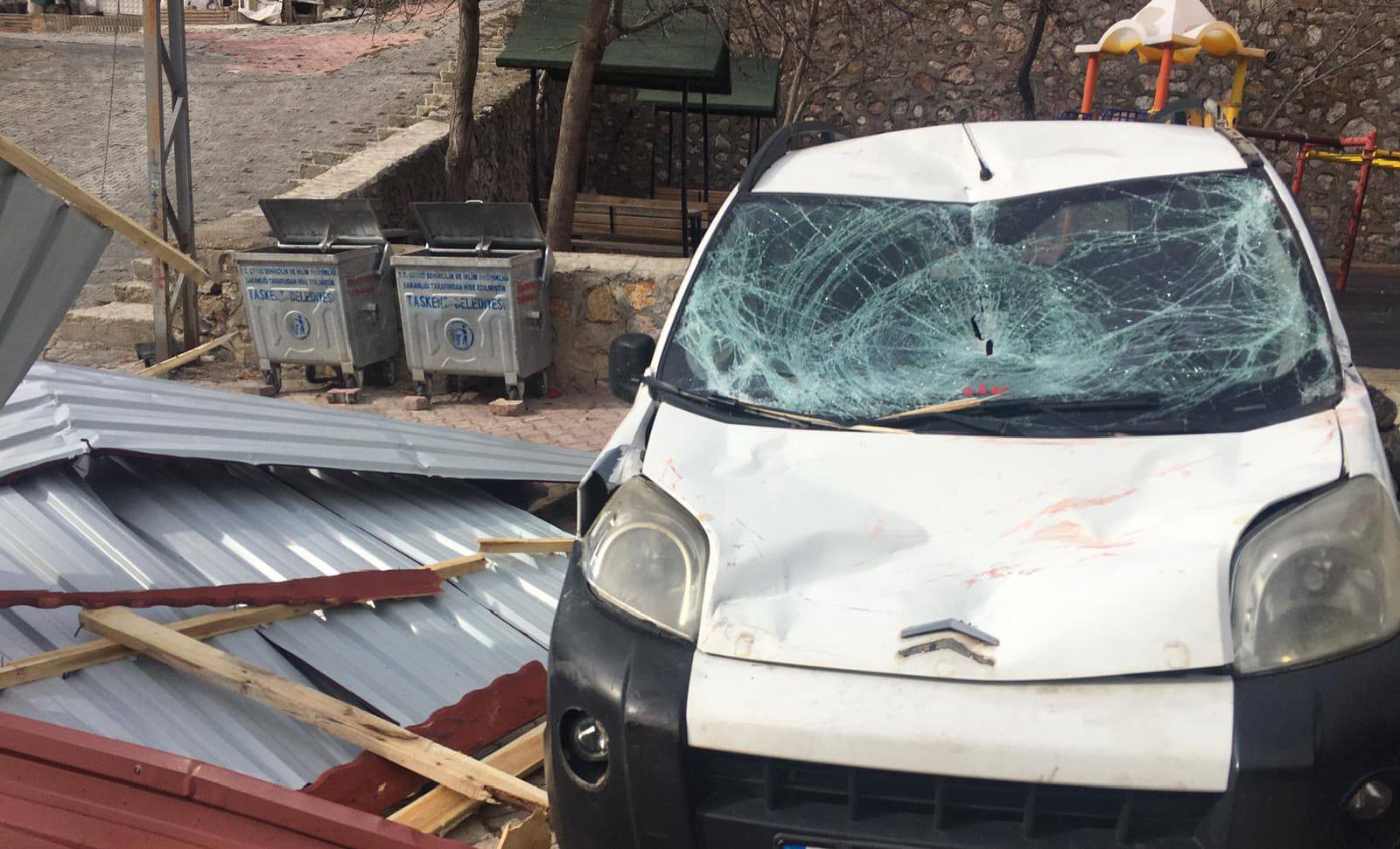 Konya Hadim'de Fırtına Kabusu: İlçe Genelinde Büyük Hasar!