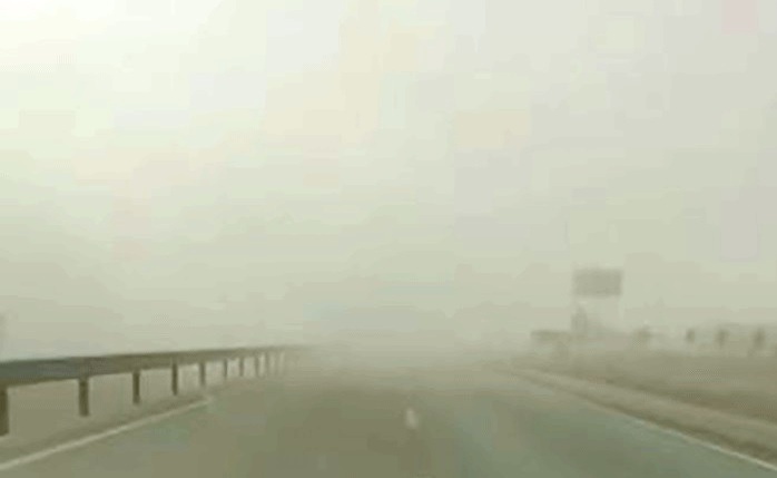 Konya - Ankara Yolu Kum Fırtınası Nedeniyle Trafiğe Kapatıldı