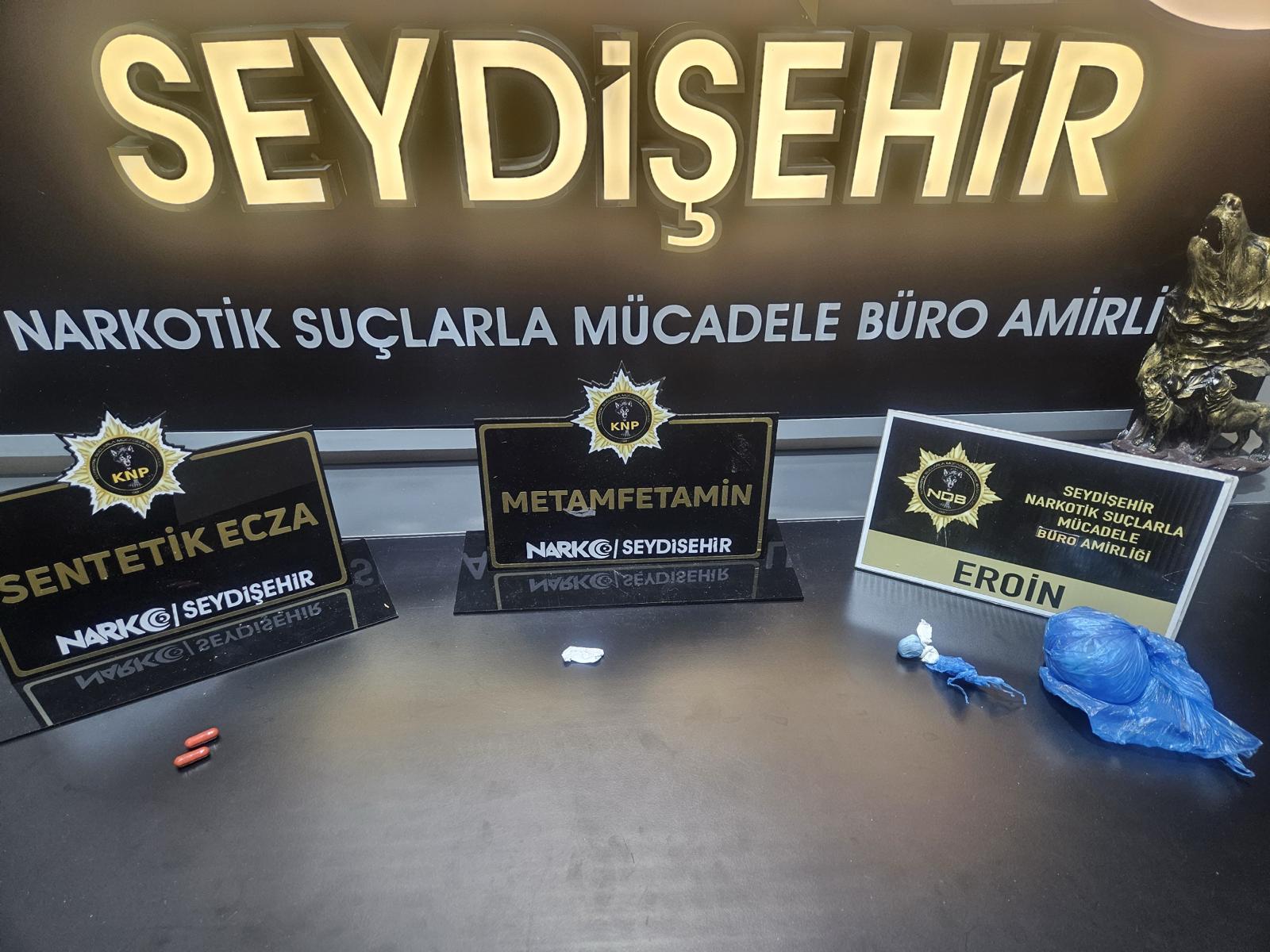 Seydişehir’de Zehir Tacirlerine Geçit Yok: 2 Gözaltı!