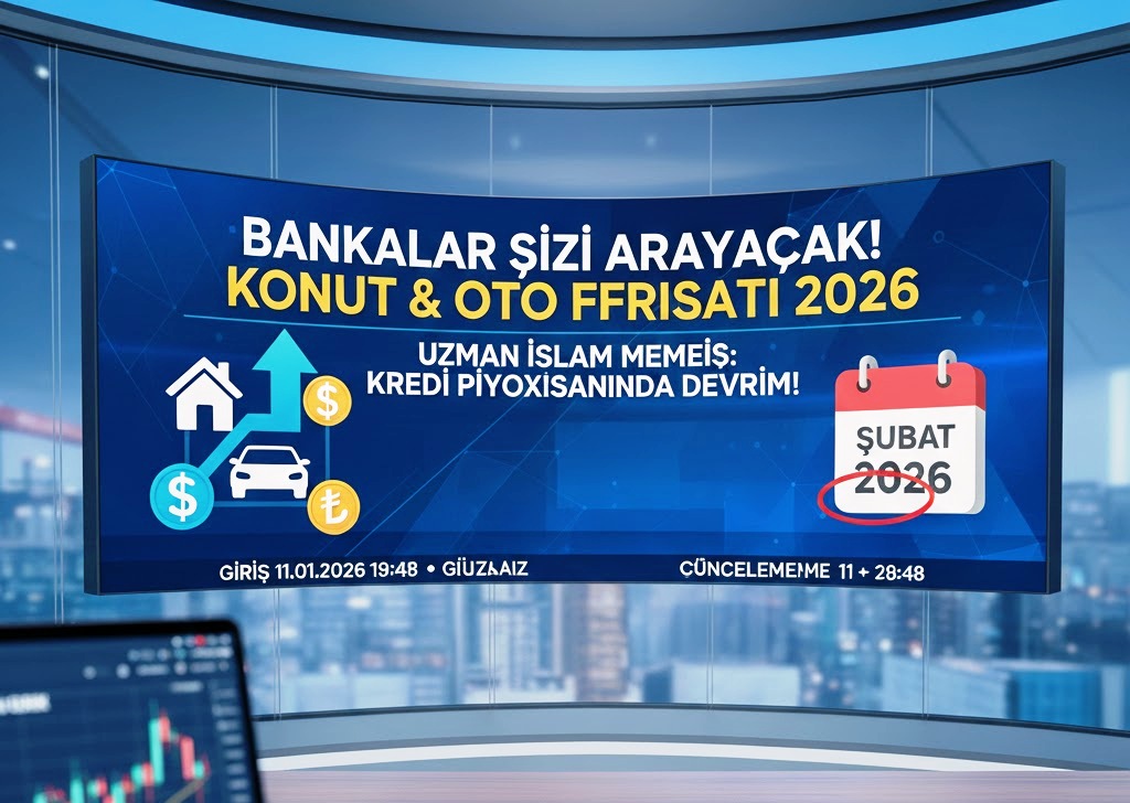 İslam Memiş’ten 2026 Müjdesi: "Bankalar Sizin Peşinizden Koşacak!"