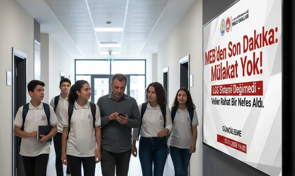 MEB'den "Mülakat" İddialarına Net Yalanlama: LGS Sistemi Değişmiyor!