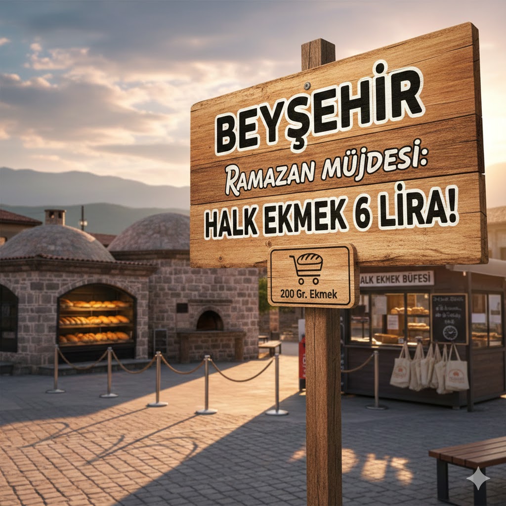 Beyşehir’de Ramazan Müjdesi: Halk Ekmek Fiyatları İndi!