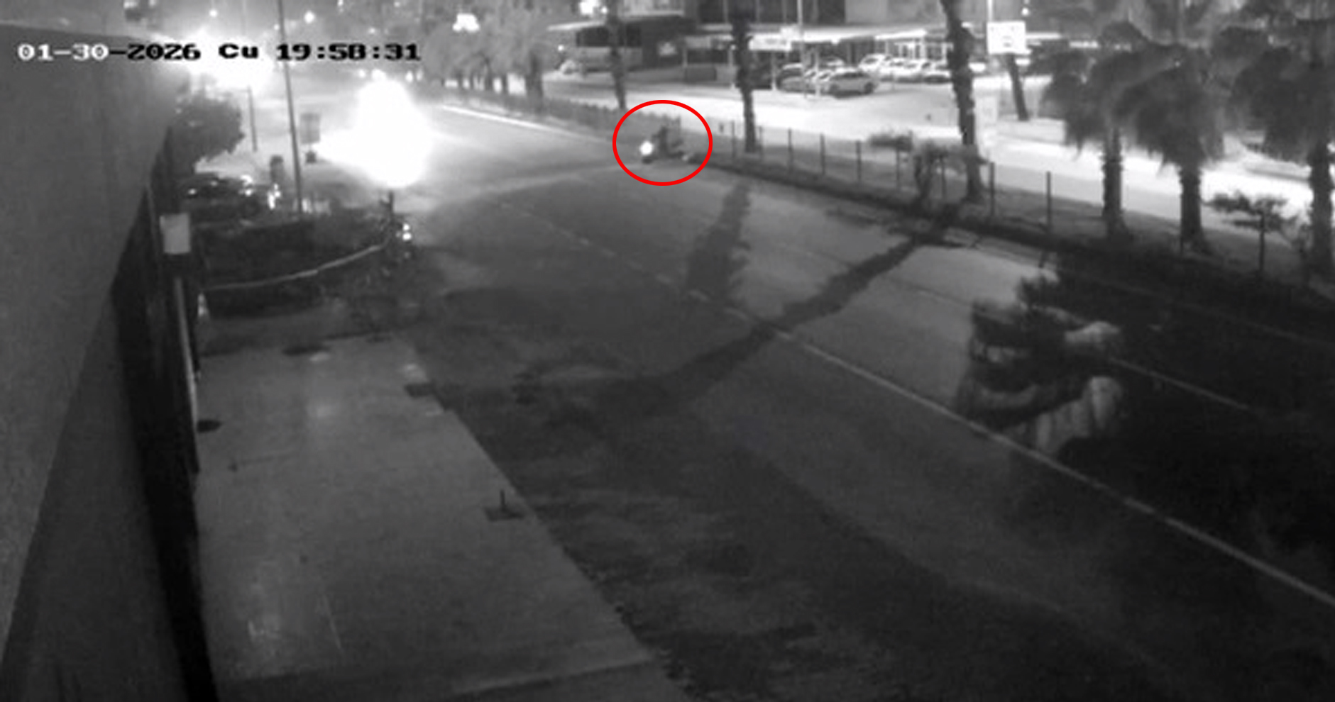 Emekli polis memuru kazada hayatını kaybetti; o anlar kamerada