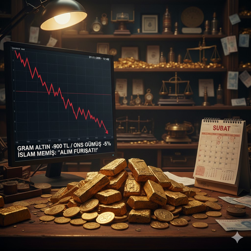 Altın Piyasasında "Sert Düzeltme" Şoku: İslam Memiş’ten Kritik Şubat Uyarısı