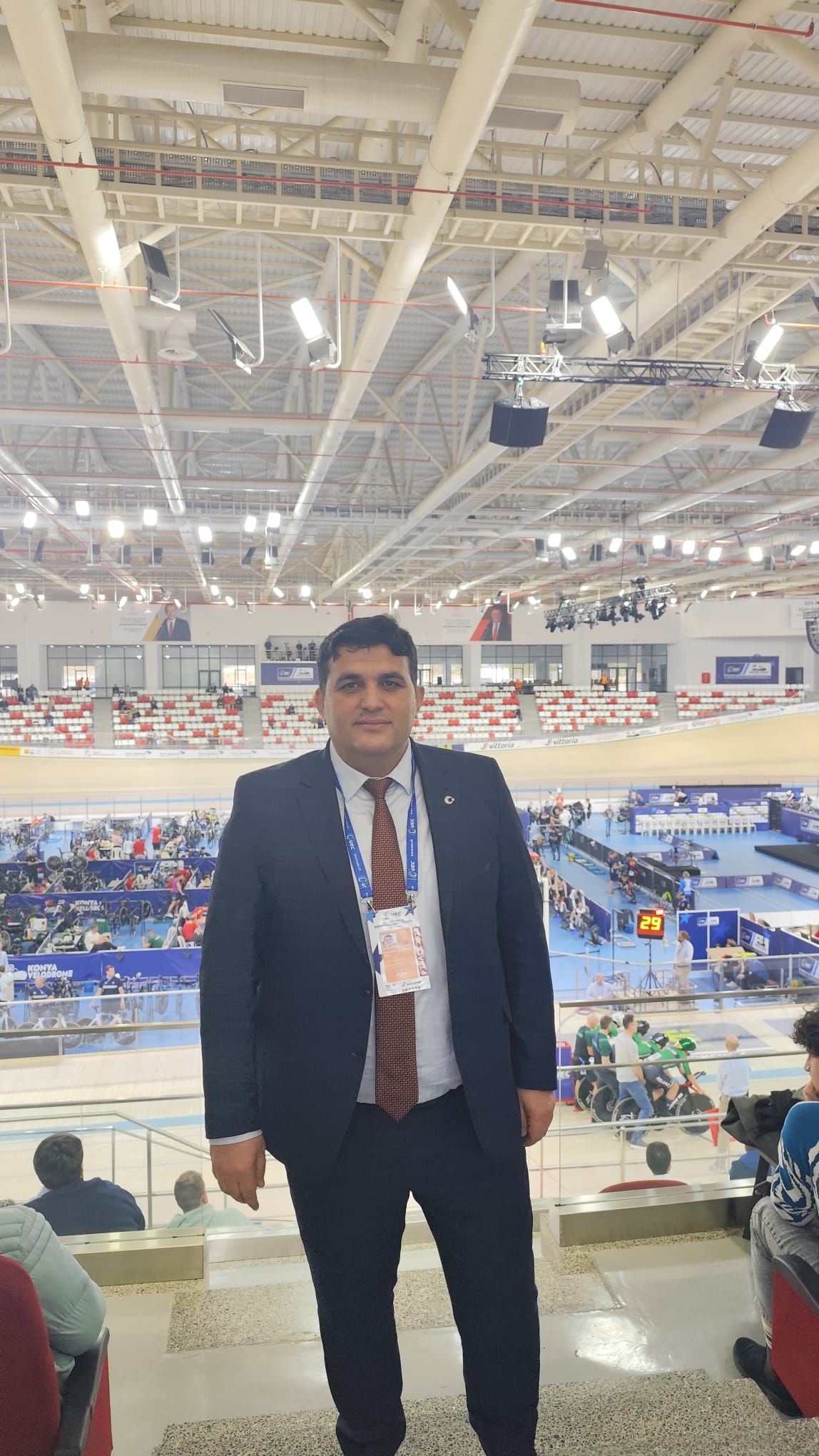 Seydişehir’li Spor adamı  Soner Balcı, Avrupa Şampiyonası’nda Görev Başında!