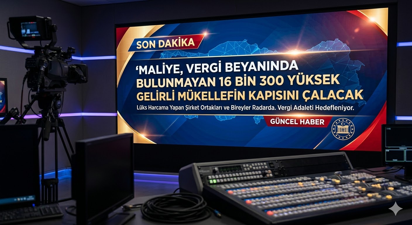 Maliye’den "Lüks Yaşam" Operasyonu: 16 Bin 300 Mükellef Radara Girdi