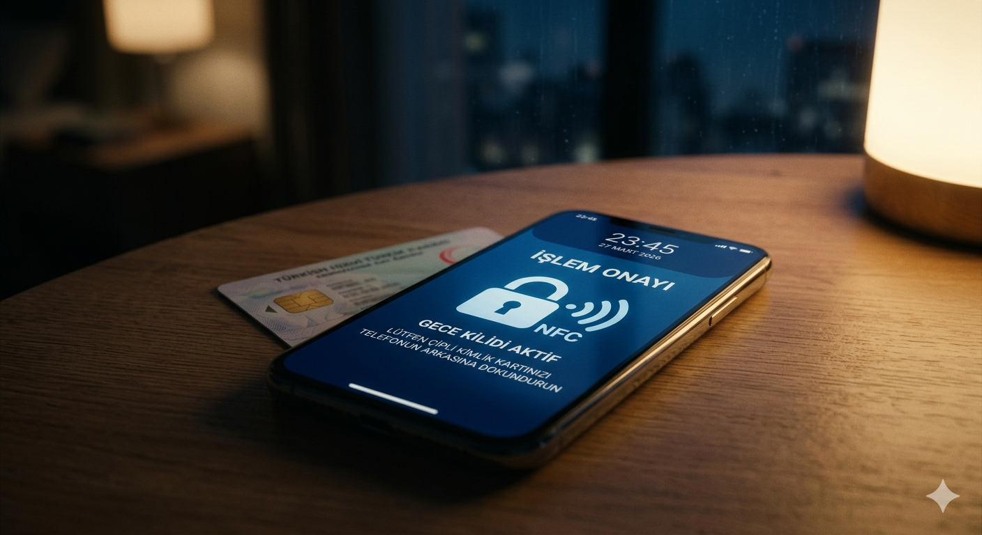 Bankacılıkta "Gece Mesaisi" Güvenliği: NFC Kilidi Dönemi Başladı