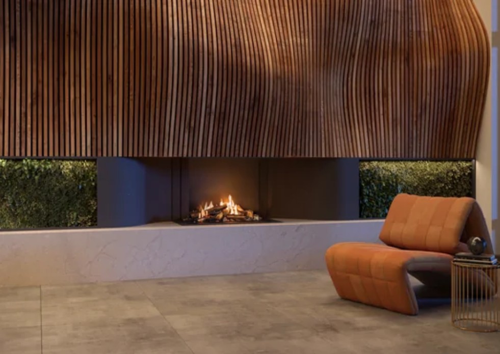 Modern Evler İçin Doğalgazlı Şömine Modelleri