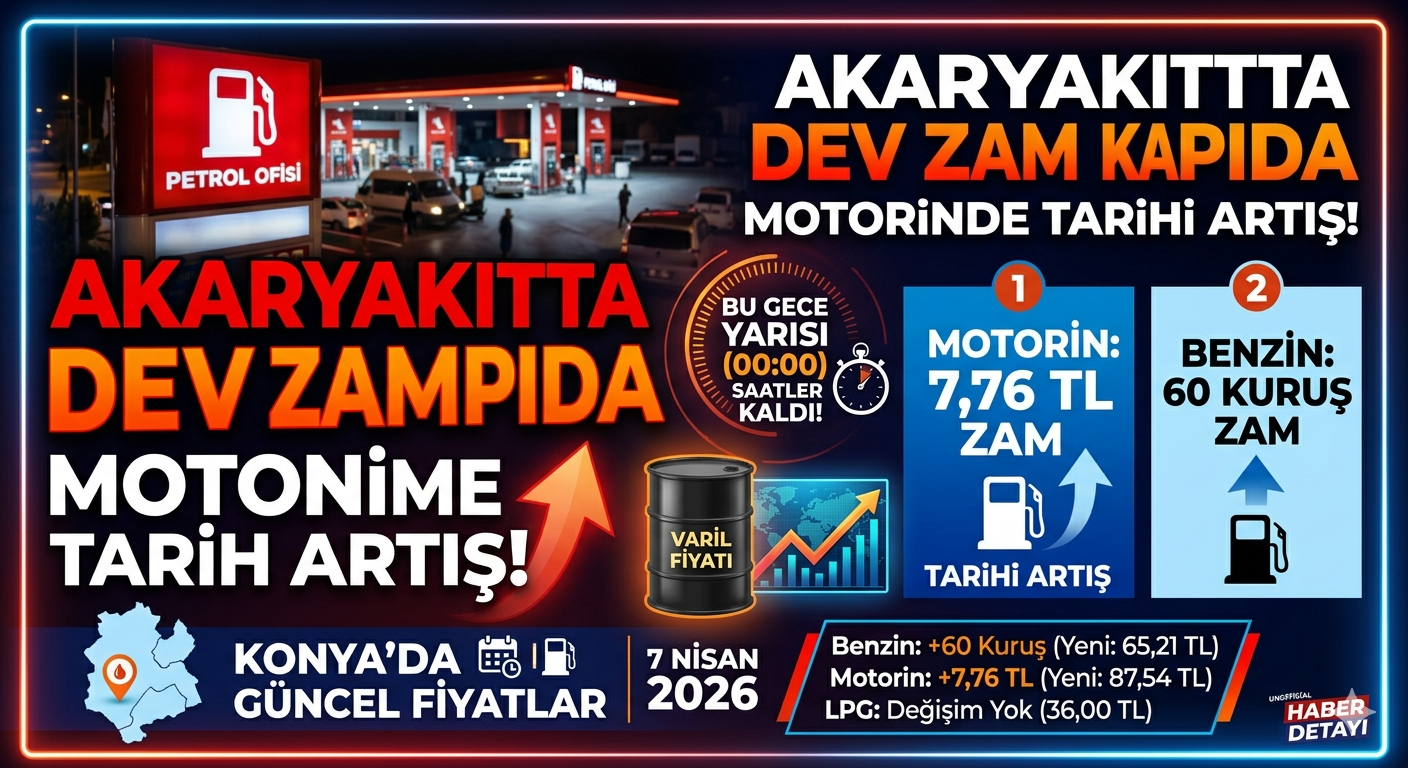 Akaryakıtta Dev Zam Kapıda: Motorinde Tarihi Artış!