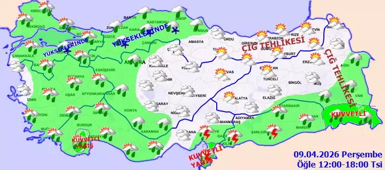 Meteoroloji’den 42 İle "Sarı Kodlu" Zirai Don Uyarısı: Çiftçi ve Sürücüler Dikkat!