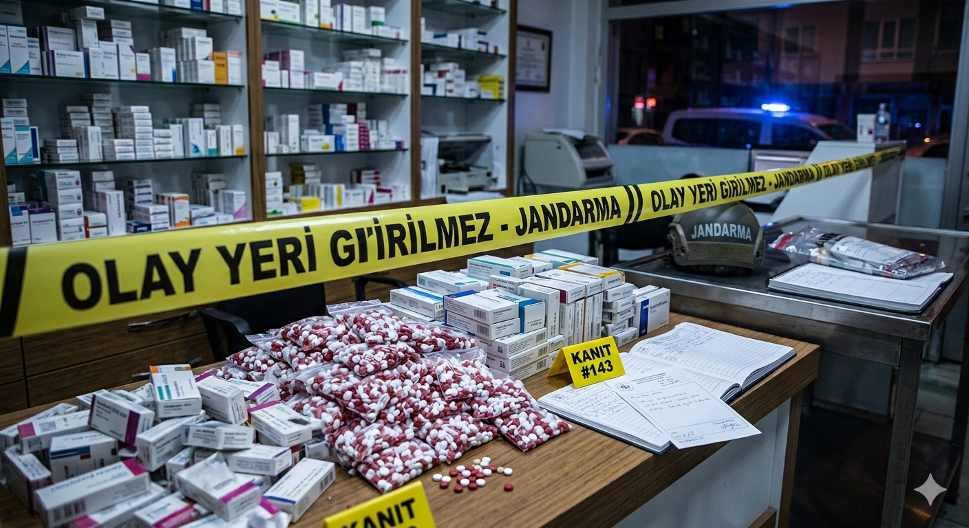 Antalya'da "Beyaz Önlüklü" Uyuşturucu Şebekesine Darbe: 5 Tutuklama!