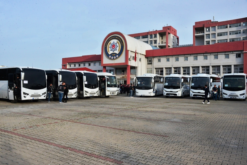  Konya Dahil 8 ilde 'Bayğaralar suç örgütüne operasyonda 287 şüpheli adliyede