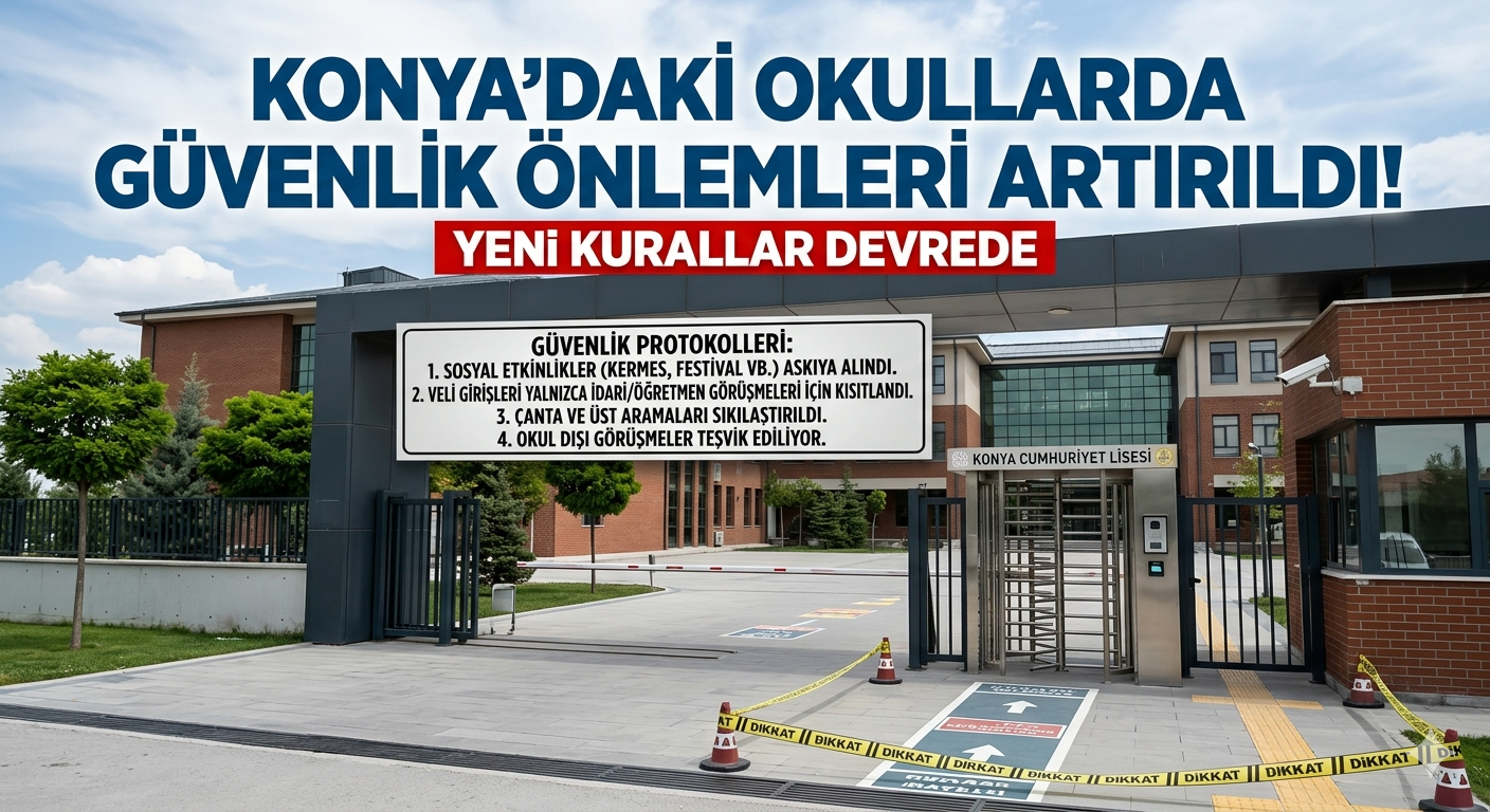 Konya’daki Okullarda 