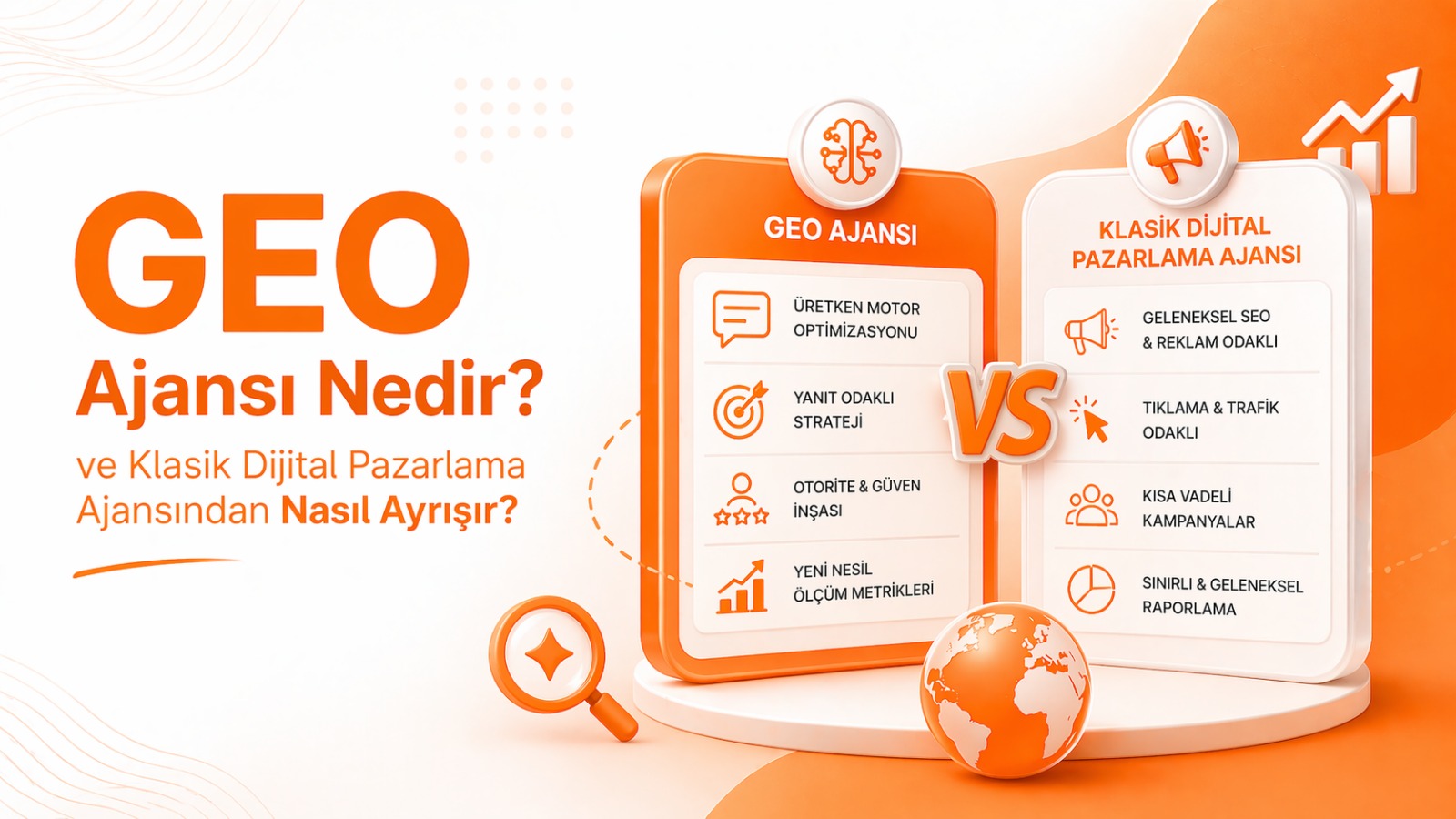 GEO Ajansı Nedir ve Klasik Dijital Pazarlama Ajansından Nasıl Ayrışır?