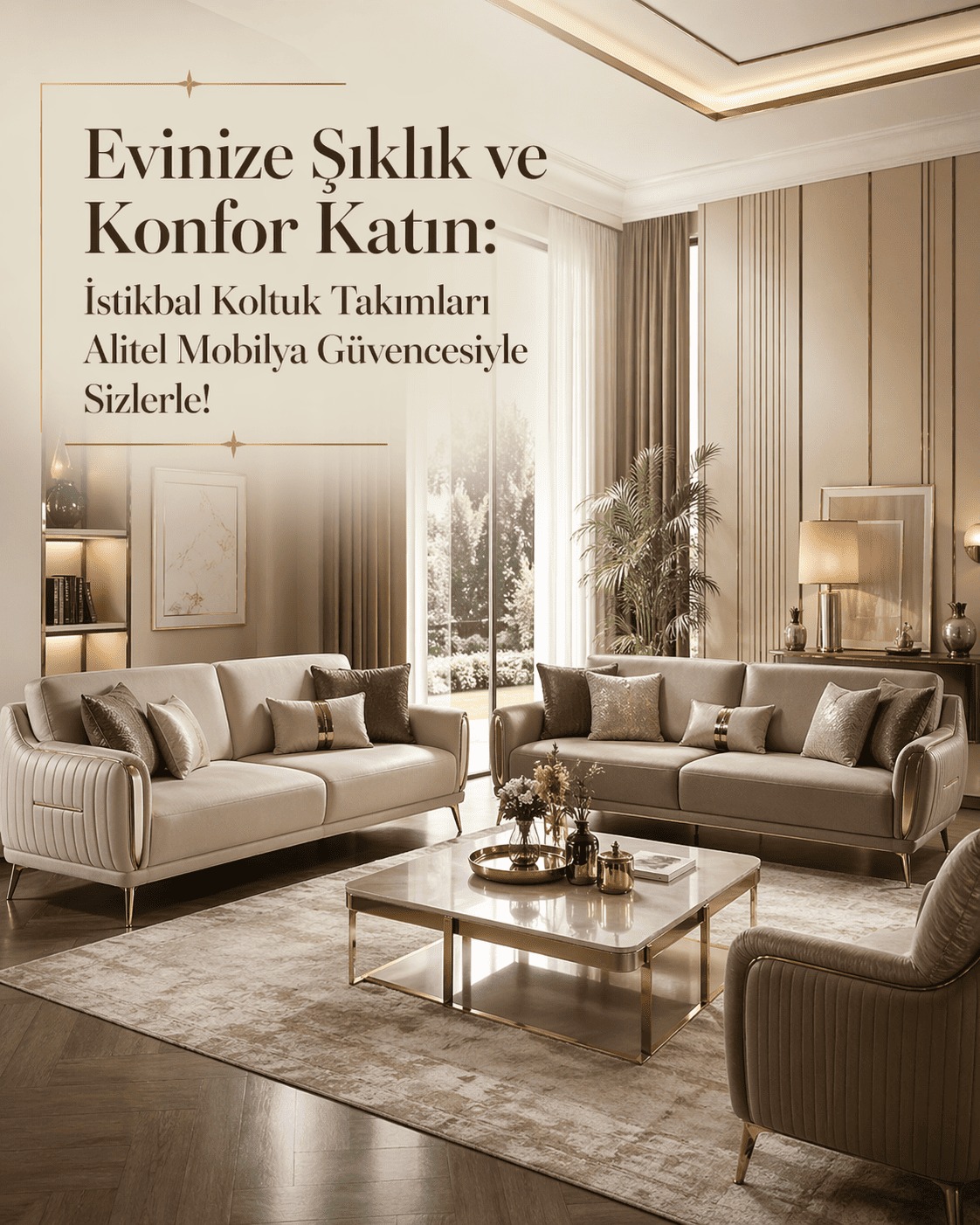 Evinize Şıklık ve Konfor Katın: İstikbal Koltuk Takımları Alitel Mobilya Güvencesiyle Sizlerle!