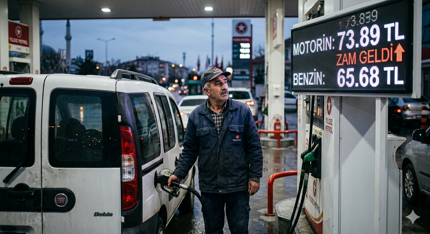 Konya’da Tabelalar Yine Değişiyor: Akaryakıta Büyük "Çifte Zam" Kapıda!