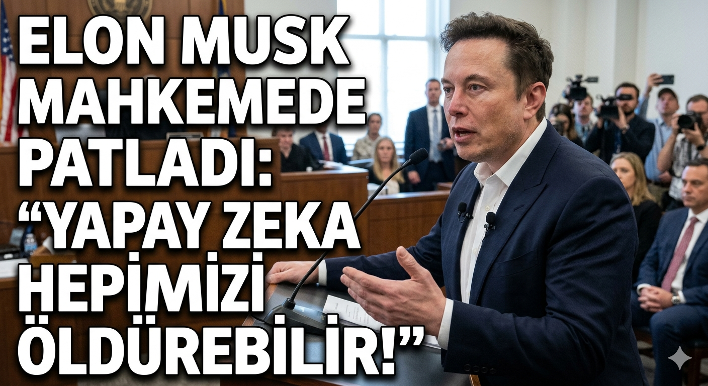 Elon Musk Mahkemede Patladı: "Yapay Zeka Hepimizi Öldürebilir!"