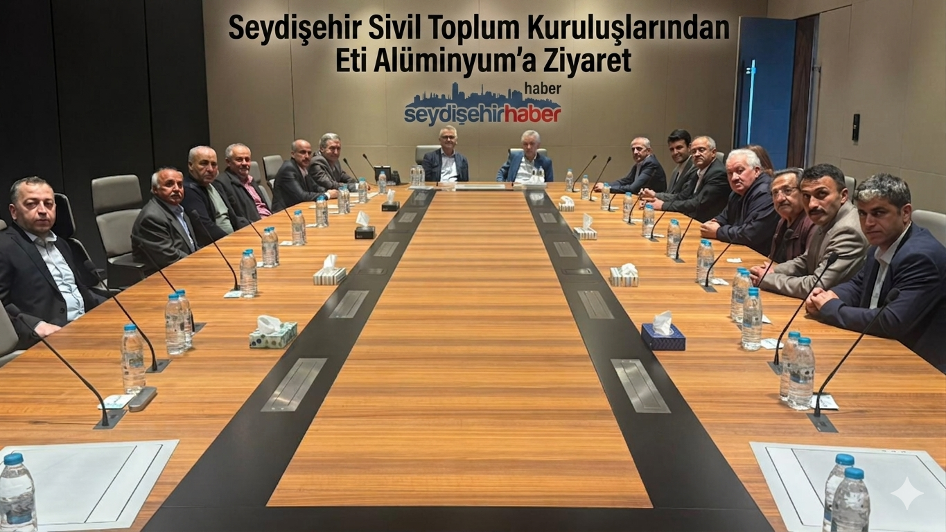 Seydişehir Sivil Toplum Kuruluşlarından Eti Alüminyum’a Ziyaret