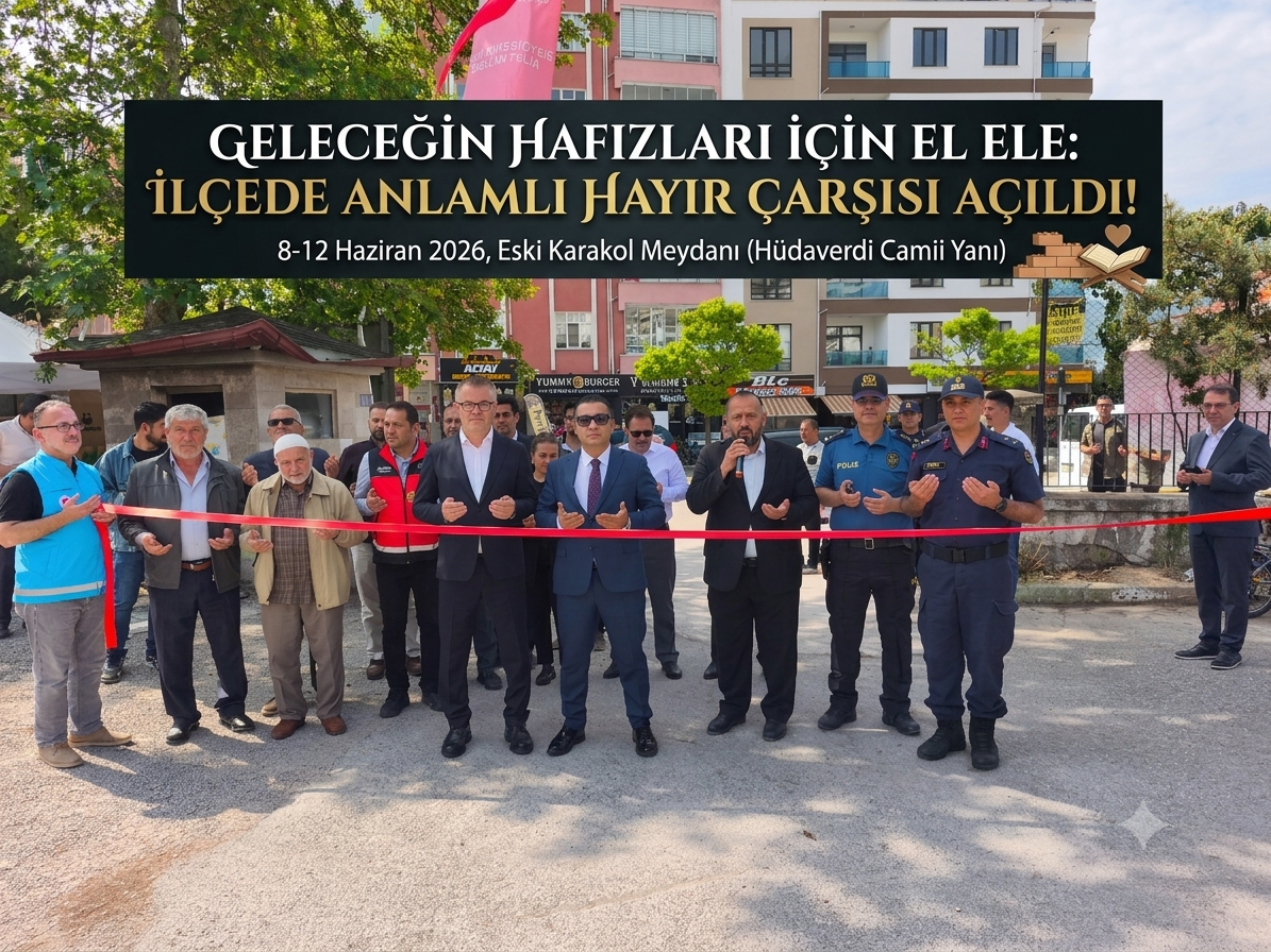 Geleceğin Hafızları İçin El Ele: İlçede Anlamlı Hayır Çarşısı Açıldı!