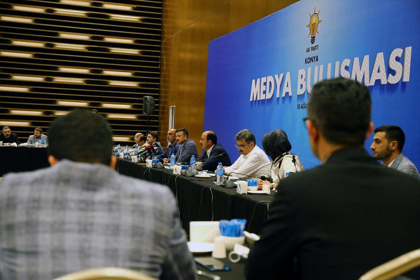 AK Parti Genel Başkan Yardımcısı Dağ, Konya'da Medya Buluşması'nda konuştu: