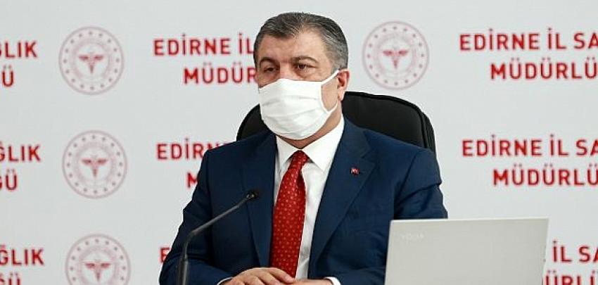 Bakan Koca: 18 yaş ve üstü bütün vatandaşlarımızı aşılamada kararlıyız