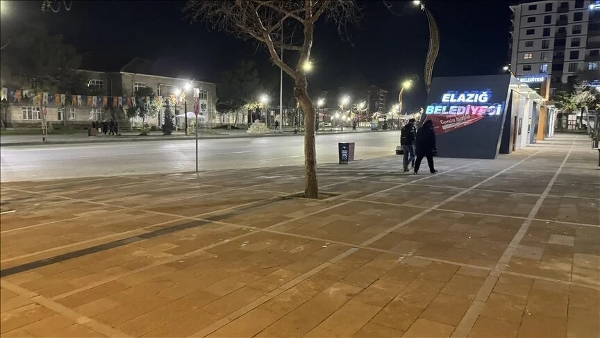 Elazığ'da 4,7 büyüklüğünde deprem