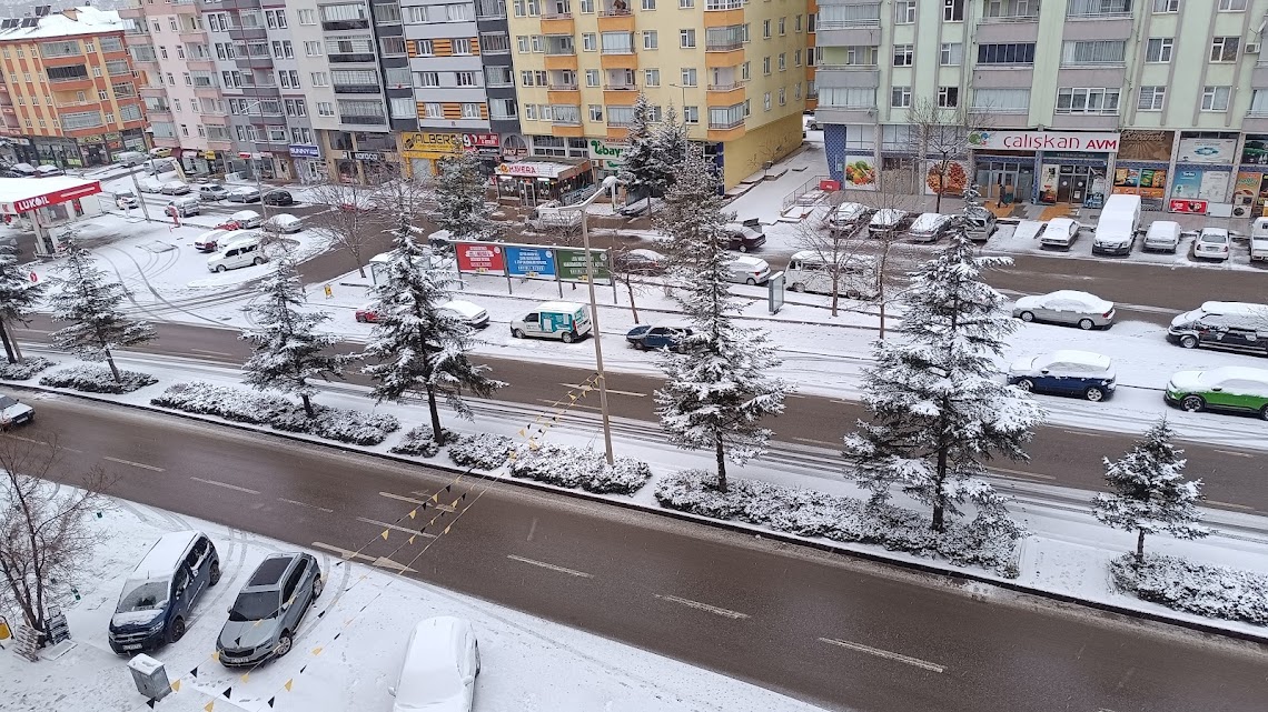 ELHAMDÜLLİLLAH BEKLENEN  KAR  YAĞIŞI GELDİİ