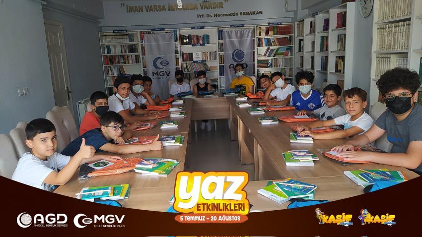 GENÇLİK, YAZ ETKİNLİKLERİNDE BULUŞMAYA DEVAM EDİYOR