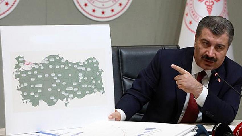 Haftalık vaka sayıları ve 15 günde bir yayınlanacak risk haritası hafta sonu ilan edilecek